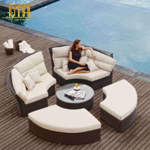 Rattan Daybed Set