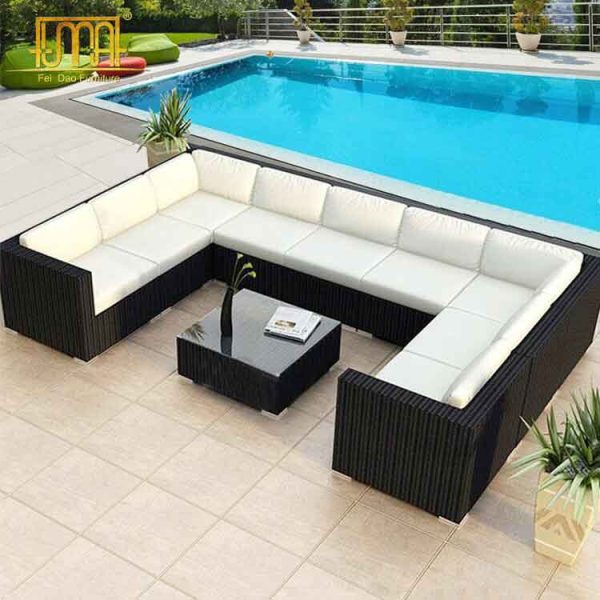 Rattan sofa set