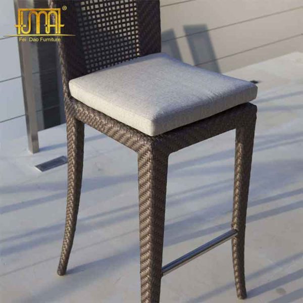 Outdoor table and stools