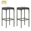 Aluminum outdoor bar stools