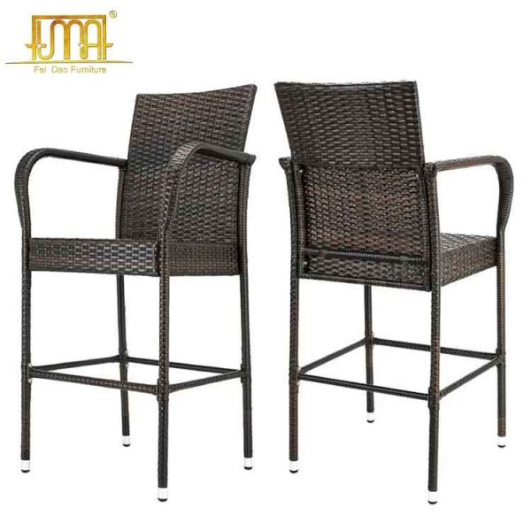 Modern outdoor bar stools