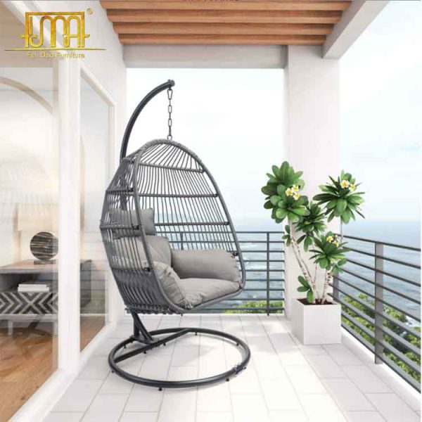 Egg chair hanging