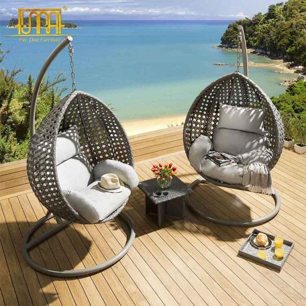 Outdoors hanging chair