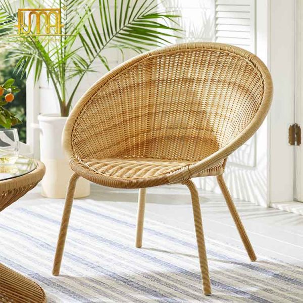 Nordic style leisure rattan chair