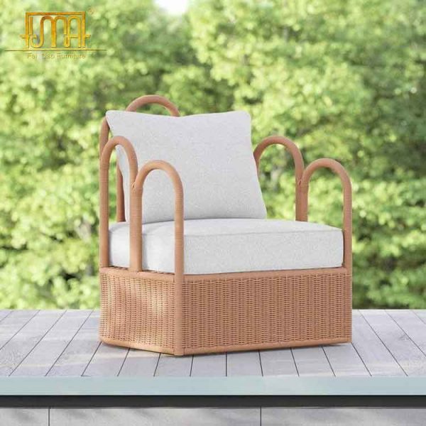 Rattan patio chair