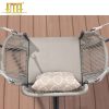 Swinging chair with stand
