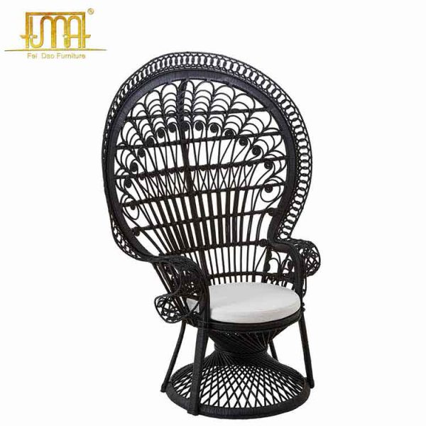 Black Peacock chair