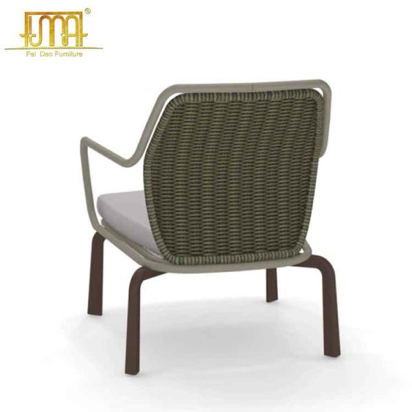 Outdoor armchair