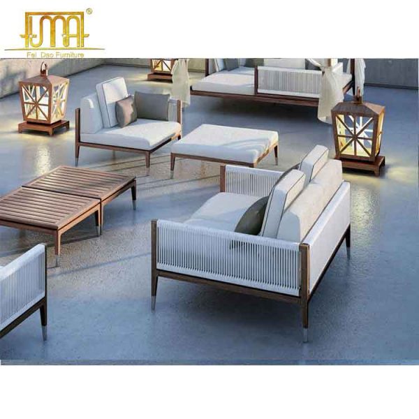 Outdoor Sofa Dining Table Set