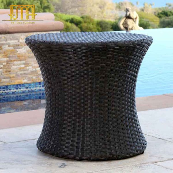 Black outdoor dining set