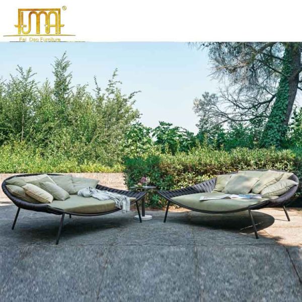 All modern outdoor daybed