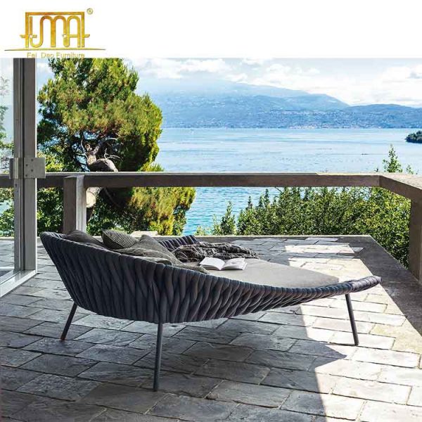 All modern outdoor daybed