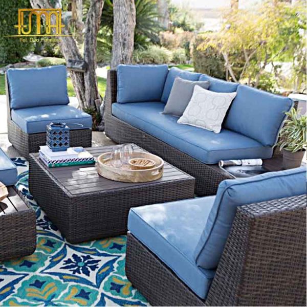 Sectional sofa outdoor