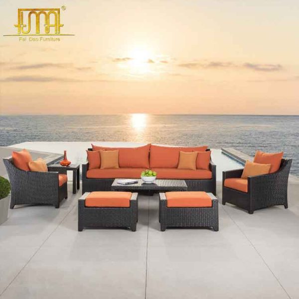 Outdoor sectional sofa set