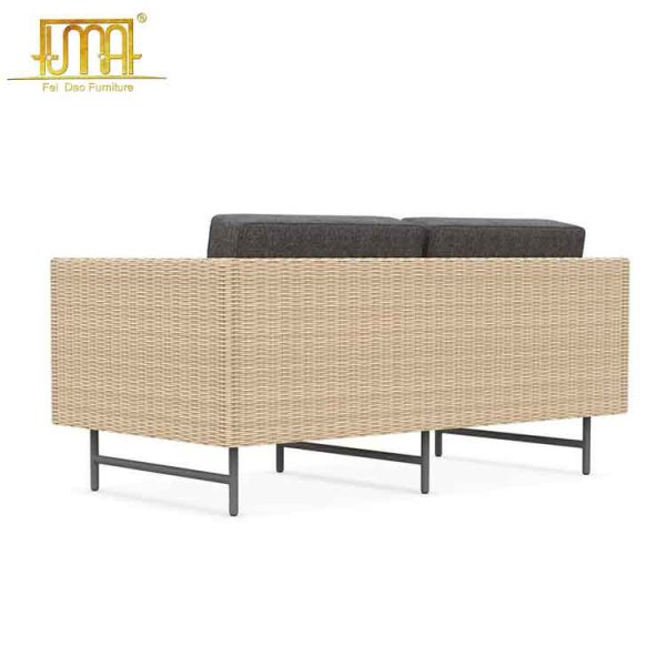 Vintage rattan sofa