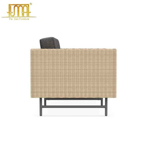 Vintage rattan sofa