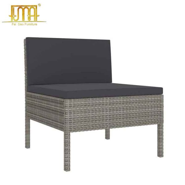 Rattan indoor sofa