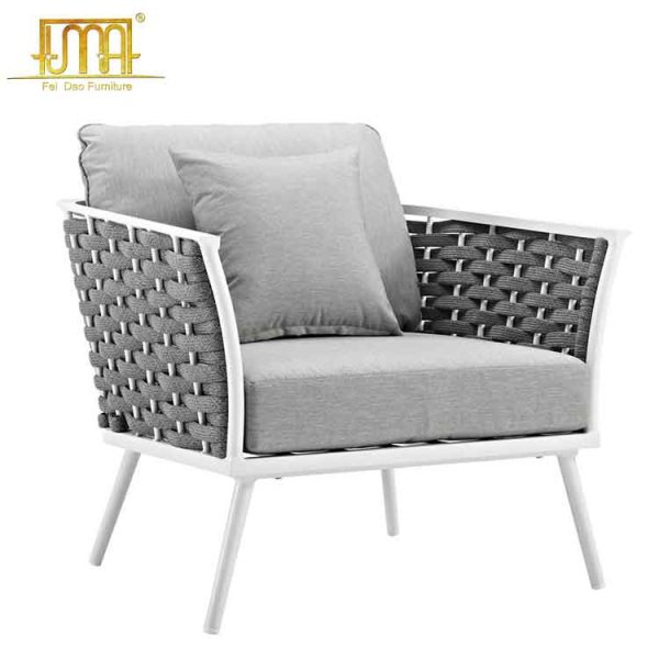 Garrow Metal Single Sofa