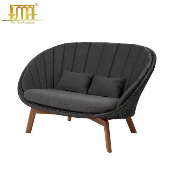 Peacock 2-seater sofa