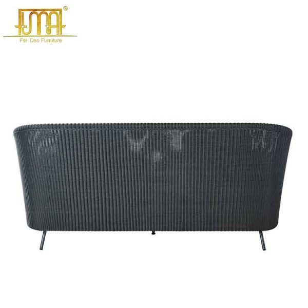 Outdoor wicker sofas