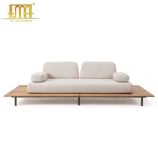 Danish modern teak sofa