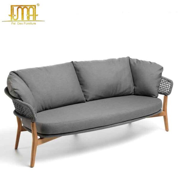 Teak classic sofa