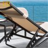 Aluminum sun lounger