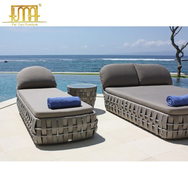 Skyline Design Strips Single Lounger