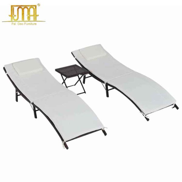 Durable Outdoor Sun Lounger