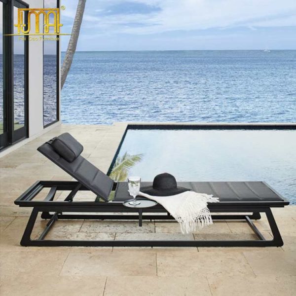 Metal Foldable Sun Lounger