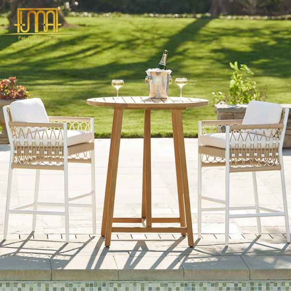 Counter height outdoor stools