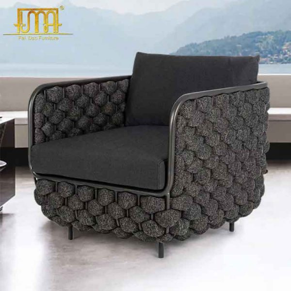 Outdoor patio sofa chair