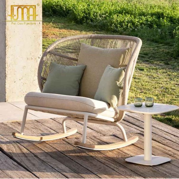 Outdoor Rocking Lounge Chair