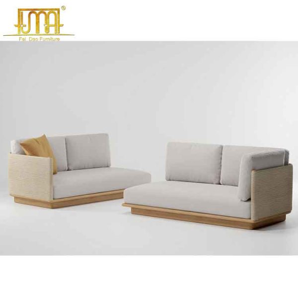 Teak furniture sofa