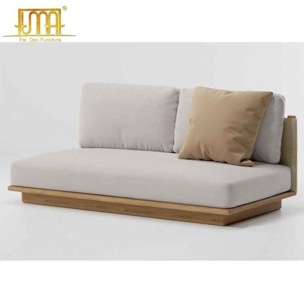 Sofa design teak wood