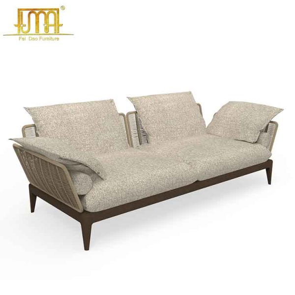 Teak garden sofa set