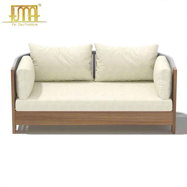 Teak wood furniture sofa