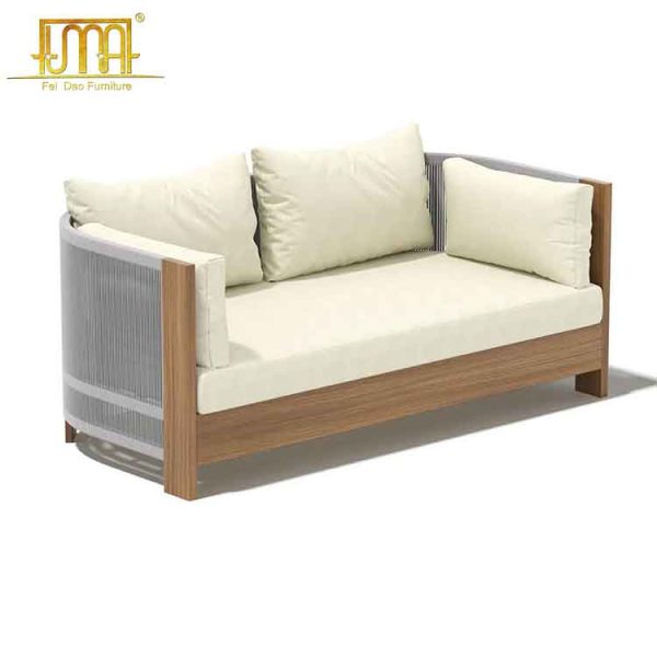 Teak wood furniture sofa