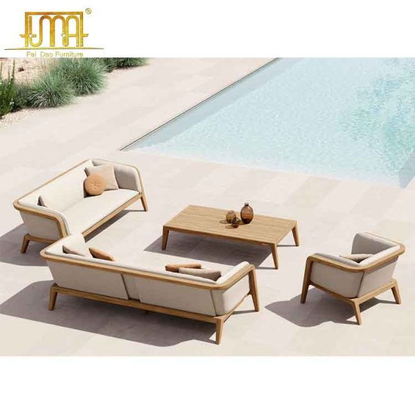 Teak wood sofa set