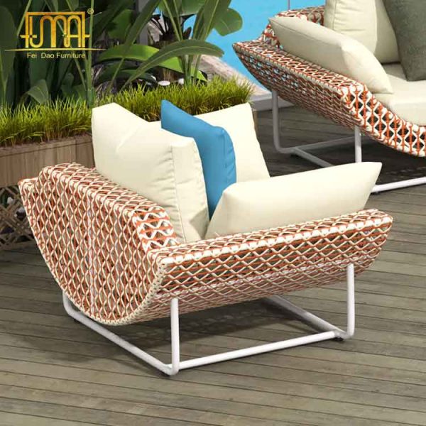 Rattan sofa cushions