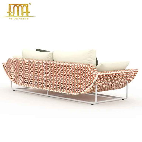 Rattan sofa cushions