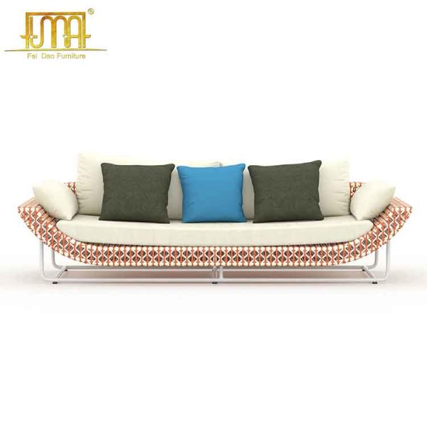 Rattan sofa cushions