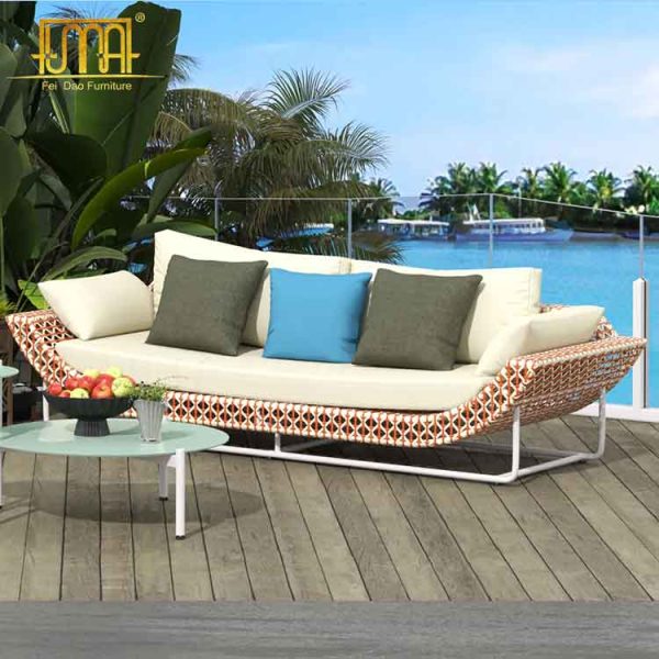 Rattan sofa cushions