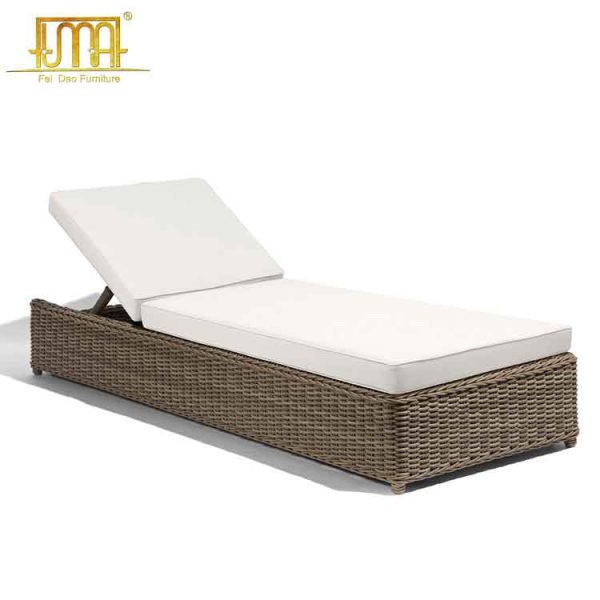 Rattan sun lounger uk