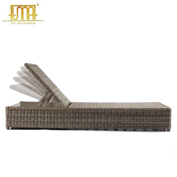 Rattan sun lounger uk
