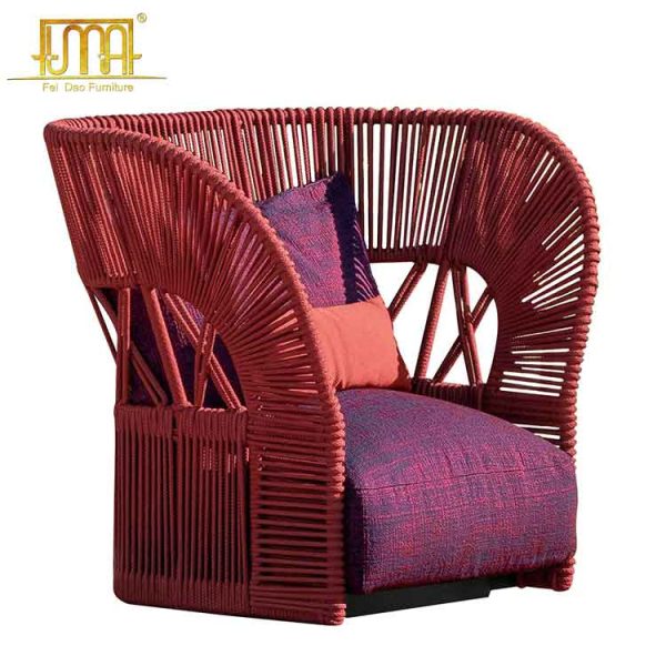 Patio accent chair