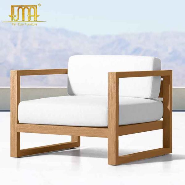 Aegean teak lounge chair