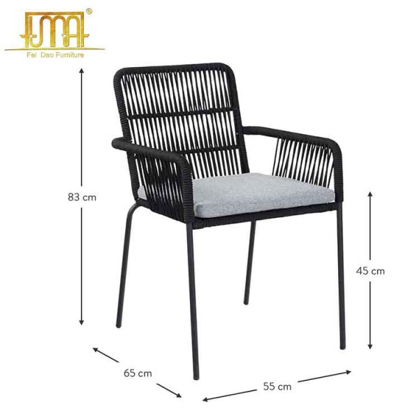 Aluminum outdoor dining set