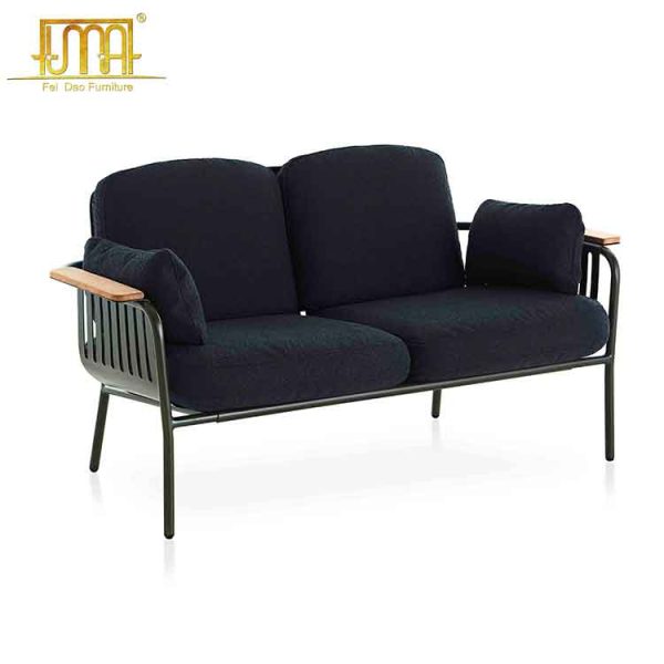 Metal outdoor sofas