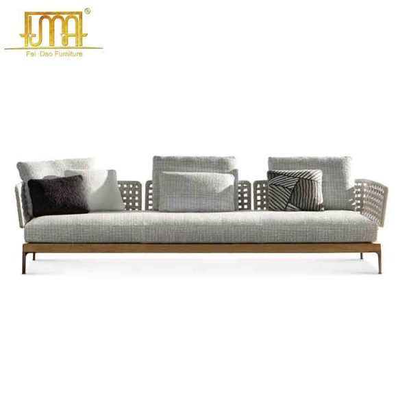 Teak outdoor sofa sale